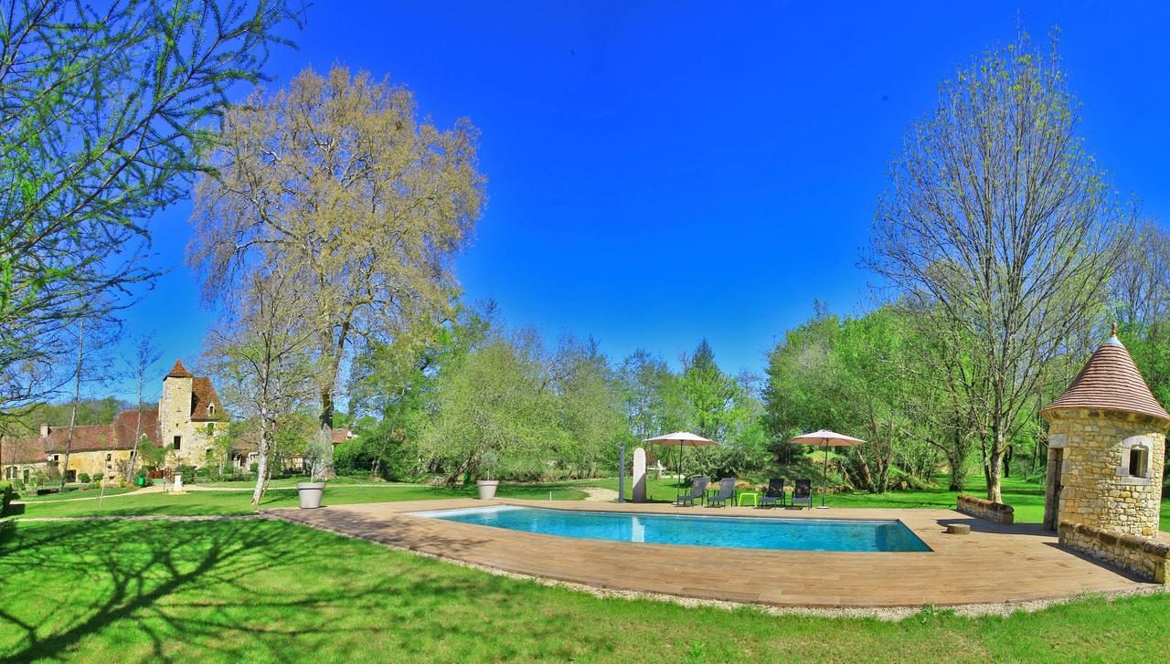 Les Jardins D'Ungaro / Manoir La Barriere Bed & Breakfast Le Vigan  Exterior foto